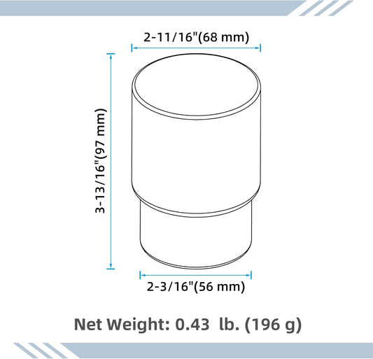 Minimalist Clear Glass Toothbrush Cup Multi-Purpose Rinse Cup Bathroom Organizer